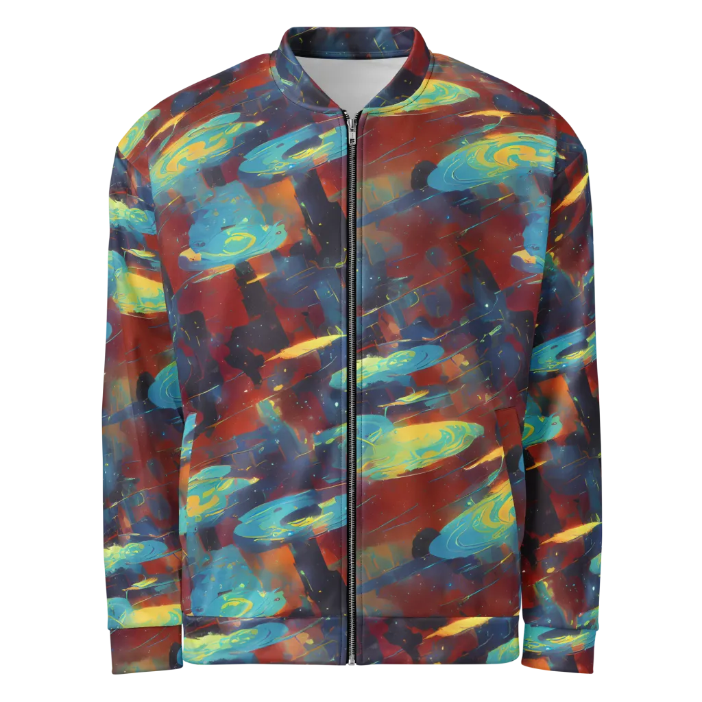 Journey Through Infinity on Bomber Jacket — Front