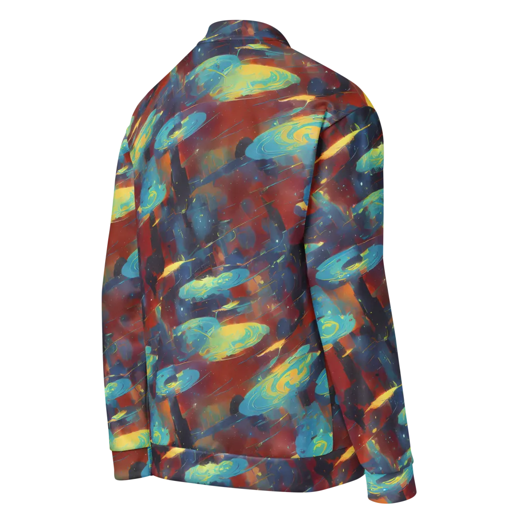 Journey Through Infinity on Bomber Jacket — Right Back