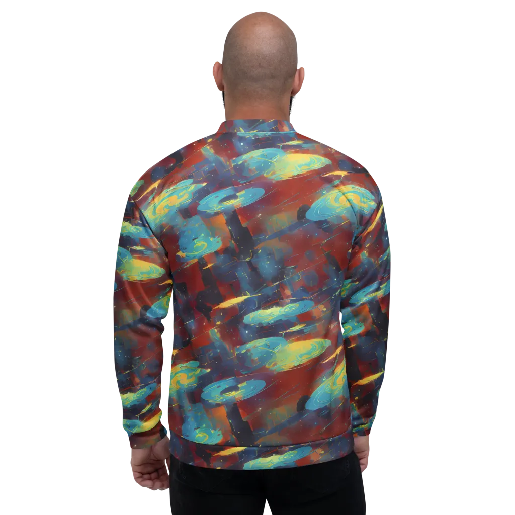 Journey Through Infinity on Bomber Jacket — Back