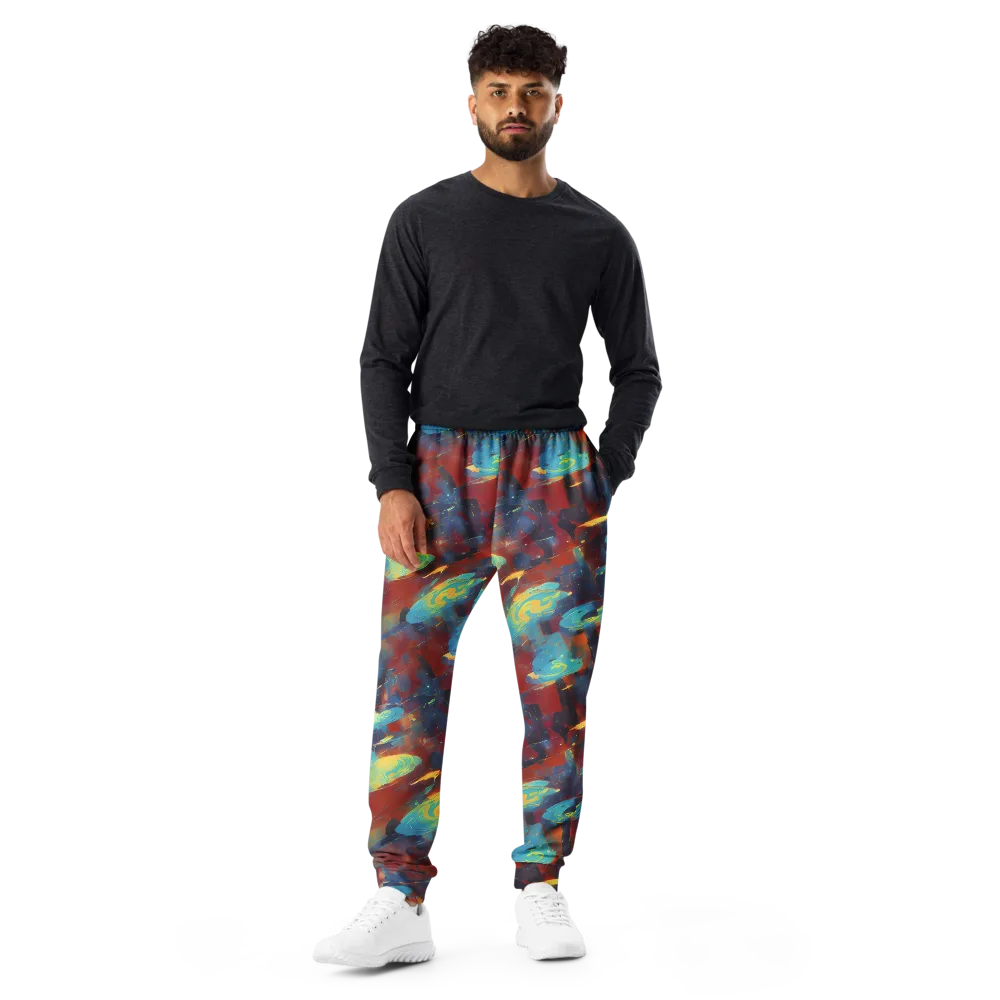 Journey Through Infinity on Men's Joggers — Front
