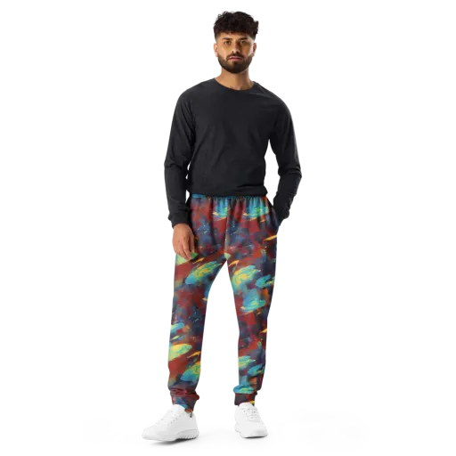 Journey Through Infinity on a Men's Joggers