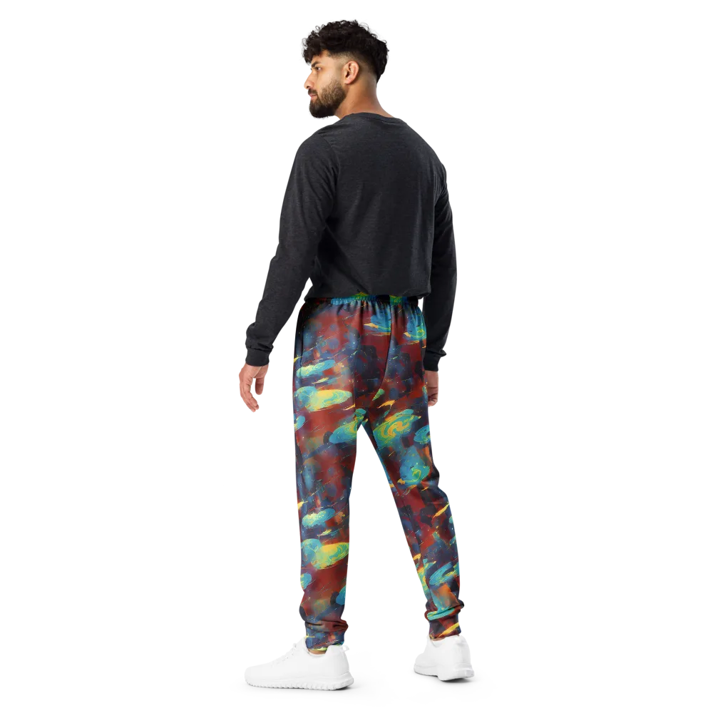 Journey Through Infinity on Men's Joggers — Back