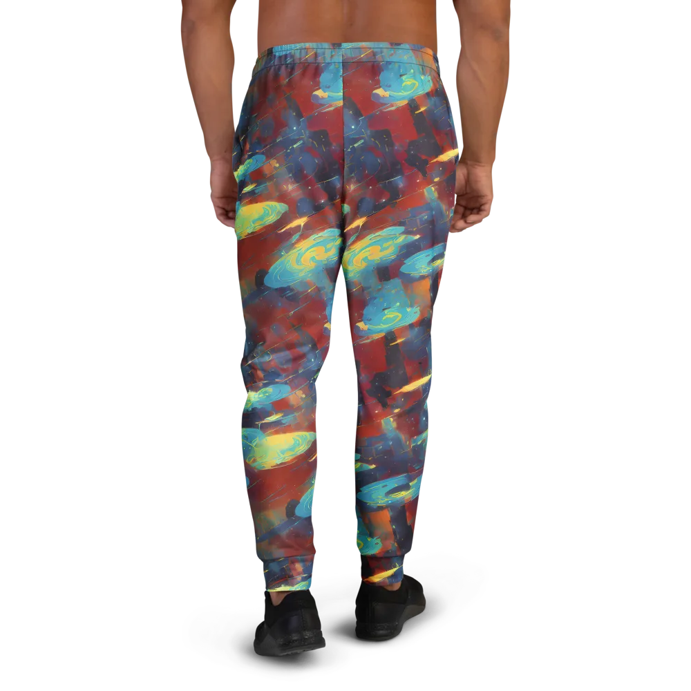 Journey Through Infinity on Men's Joggers — Back
