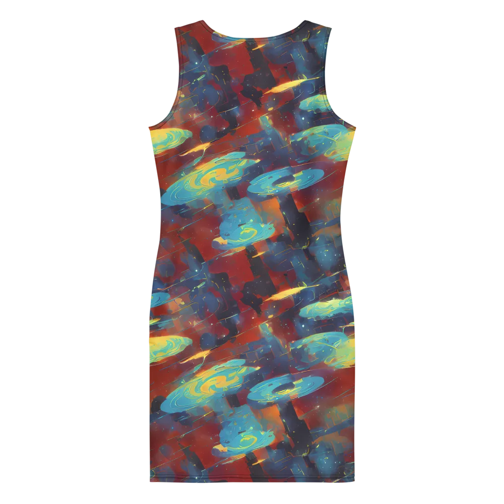 Journey Through Infinity on Bodycon Dress — Back