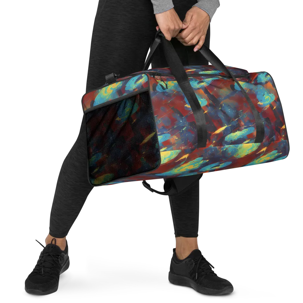 Journey Through Infinity on Duffle Bag — Right Front