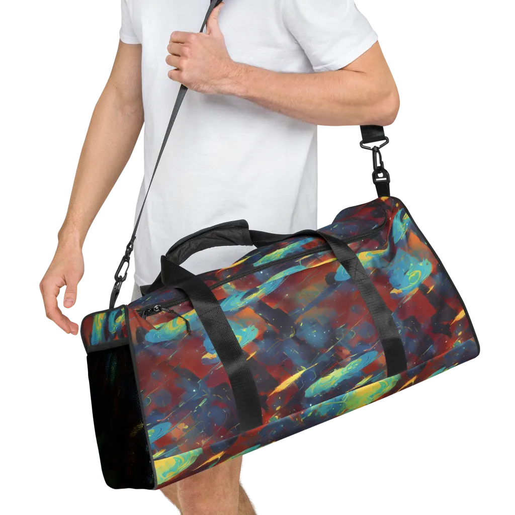 Journey Through Infinity on Duffle Bag — Right Front