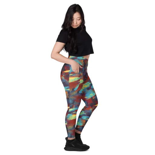 Journey Through Infinity on a Leggings with Pockets