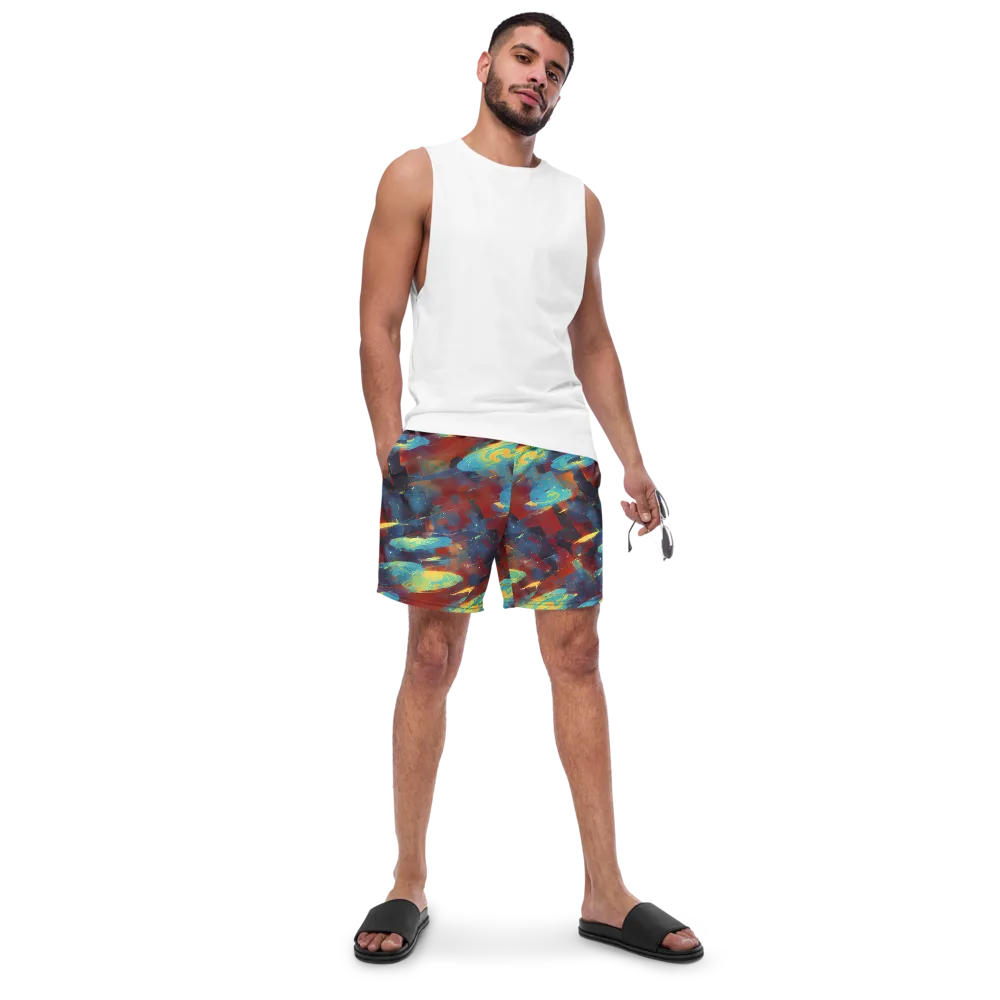 Journey Through Infinity on Swim Trunks — Front