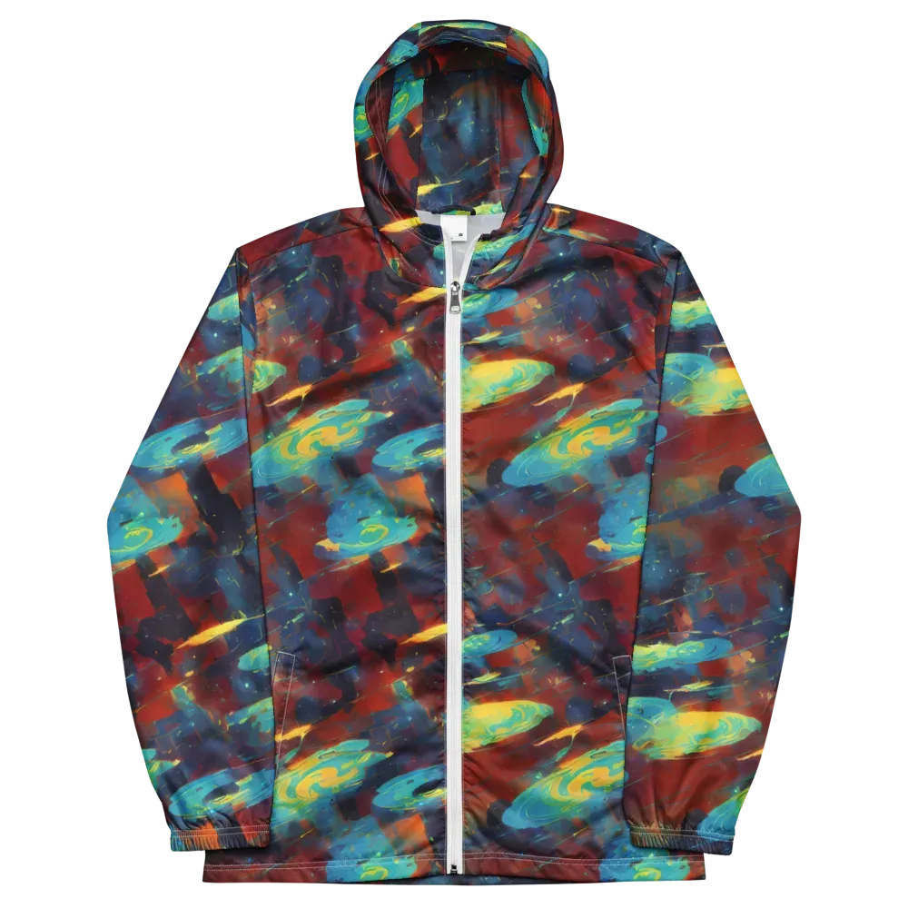 Journey Through Infinity on Men's Windbreaker — Front