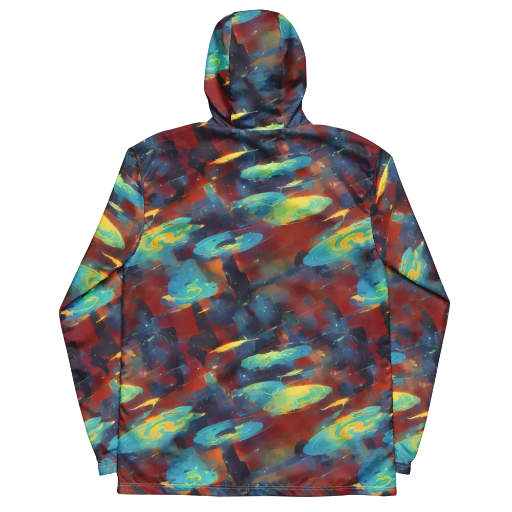 Journey Through Infinity on Men's Windbreaker — Back