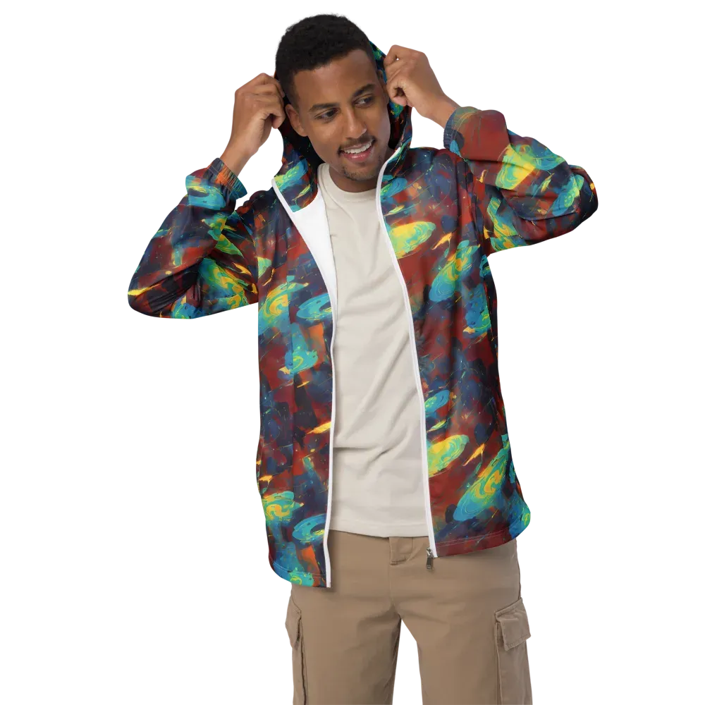 Journey Through Infinity on Men's Windbreaker — Front