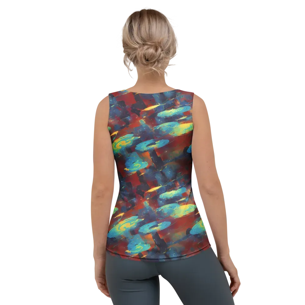 Journey Through Infinity on Women's Tank Top — Back