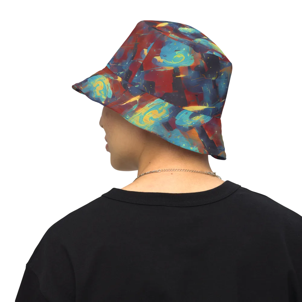 Journey Through Infinity on Reversible Bucket Hat — Back Inside