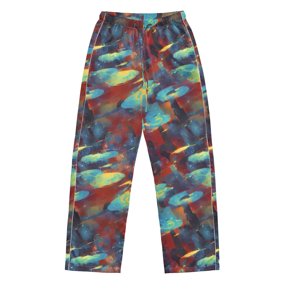 Journey Through Infinity on Women's Pajama Pants — Front