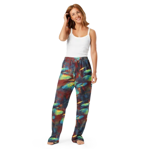 Journey Through Infinity on a Women's Pajama Pants