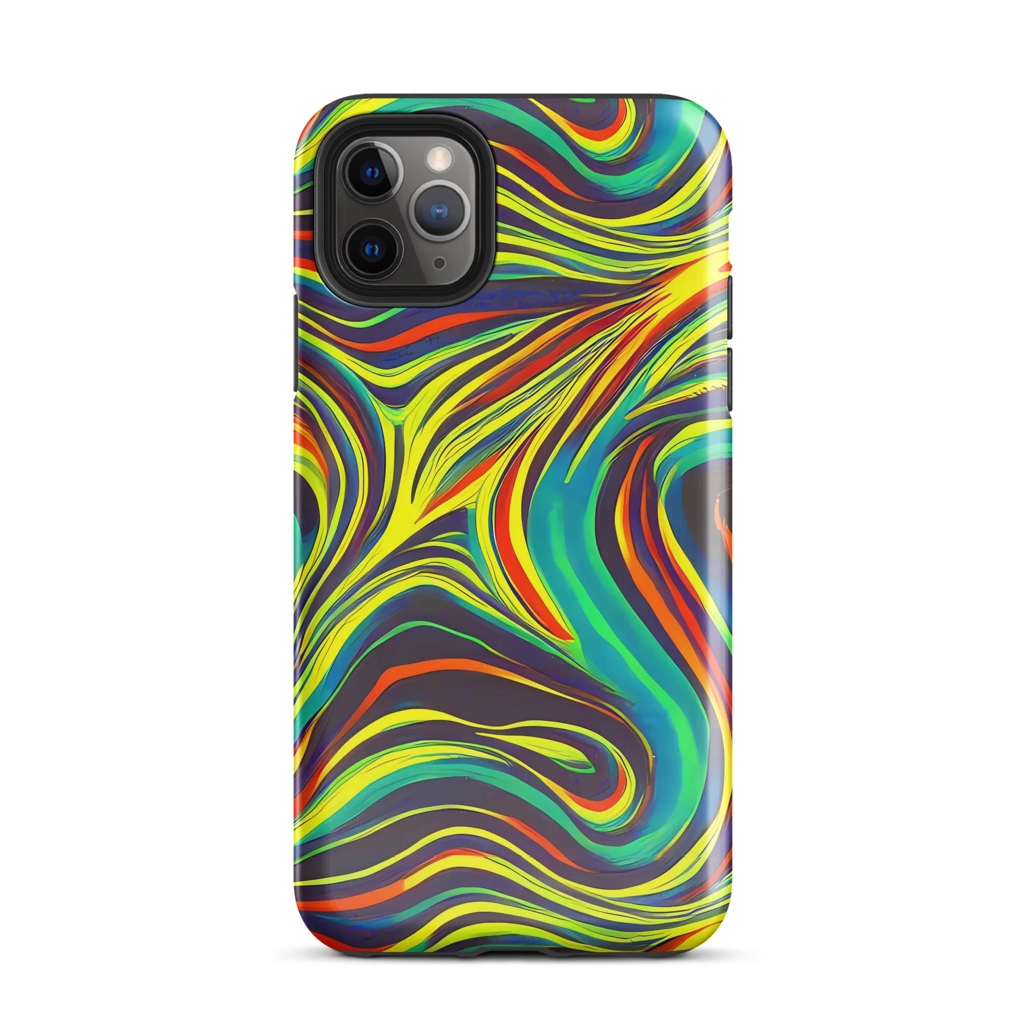 Voltage Veil on Tough Case for iPhone® — Front