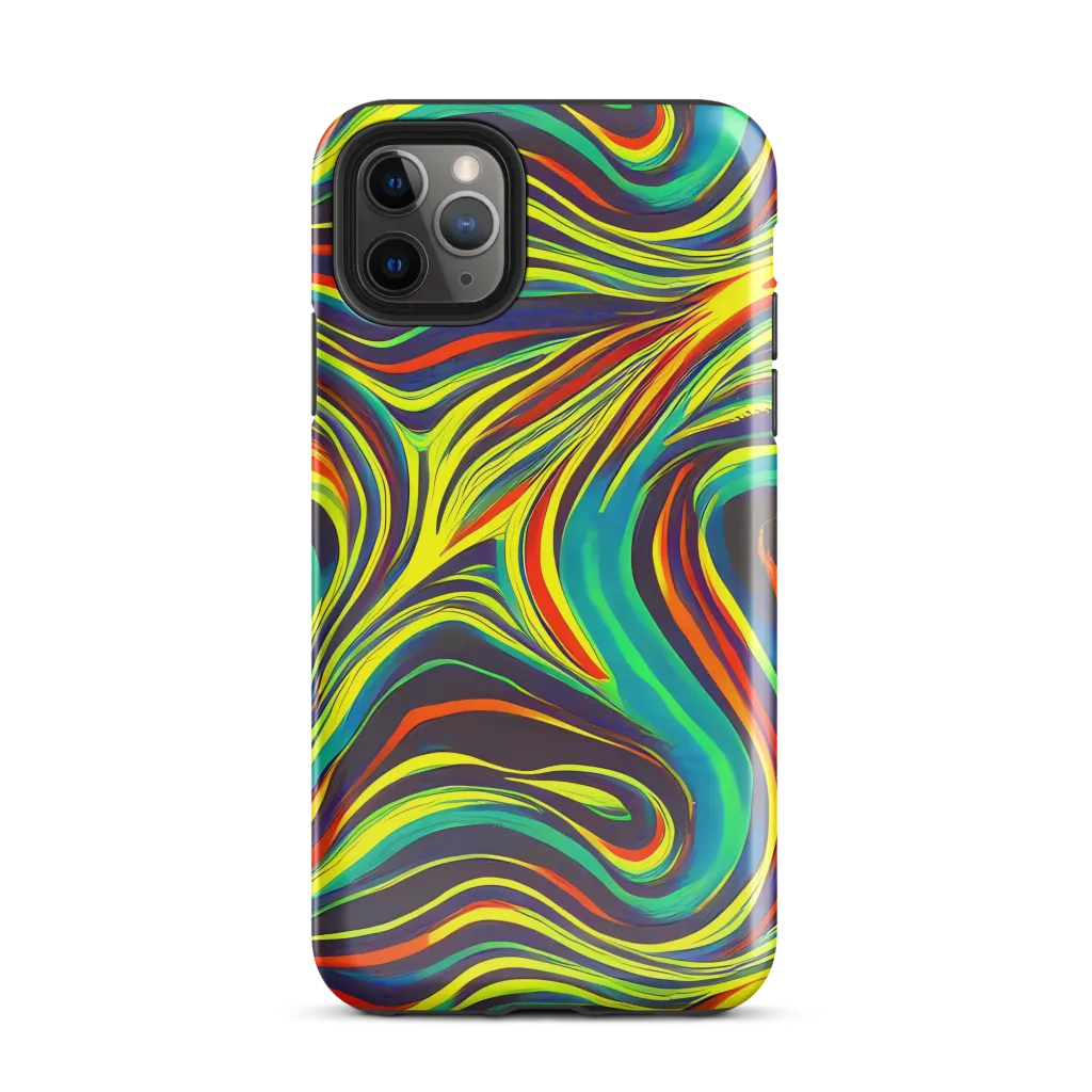 Voltage Veil on Tough Case for iPhone® — Front