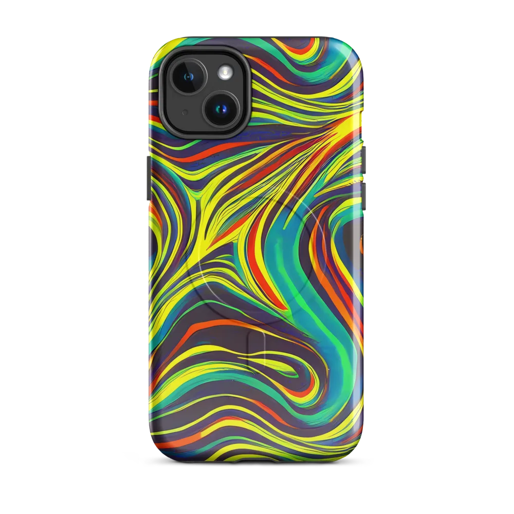 Voltage Veil on MagSafe Tough Case for iPhone® — Front