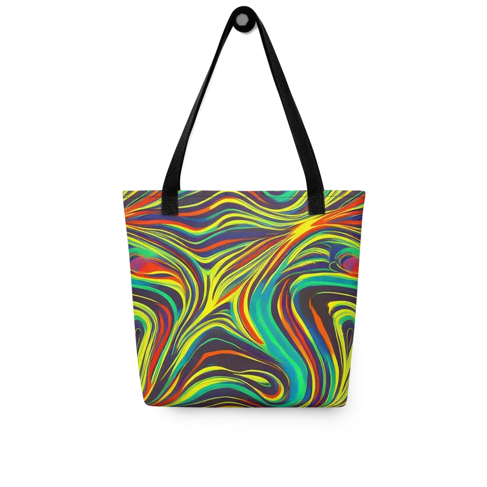Voltage Veil on Tote Bag — Front