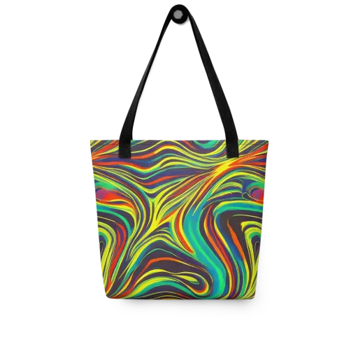 Voltage Veil on a Tote Bag