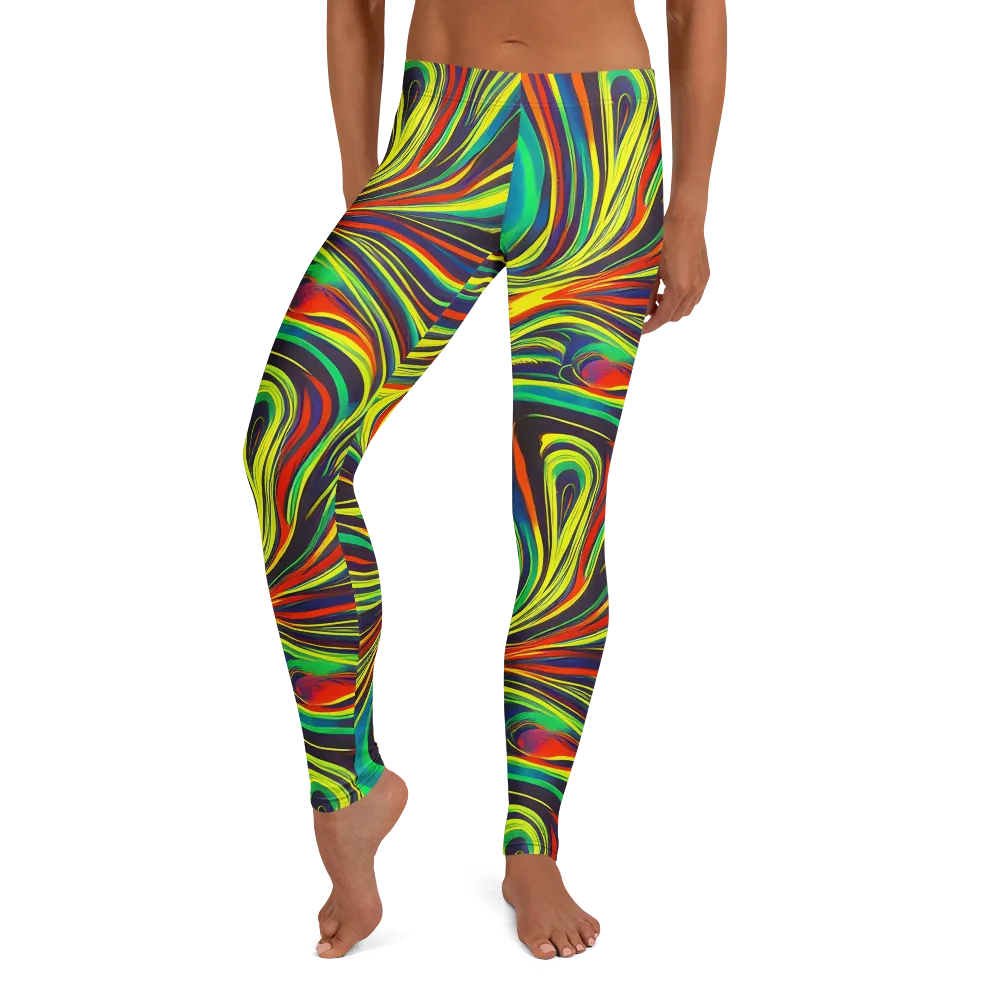 Voltage Veil on Leggings — Front