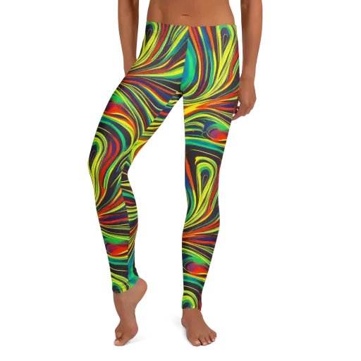 Voltage Veil on a Leggings