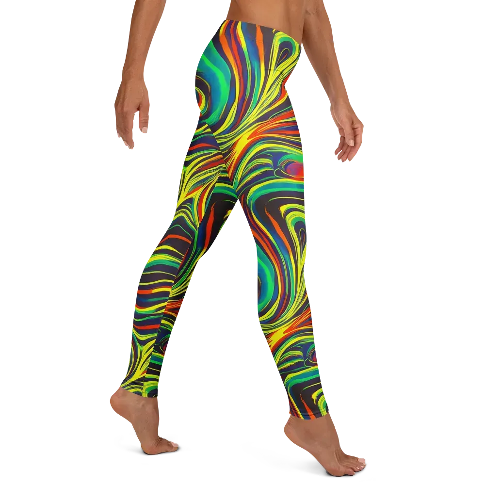 Voltage Veil on Leggings — Right