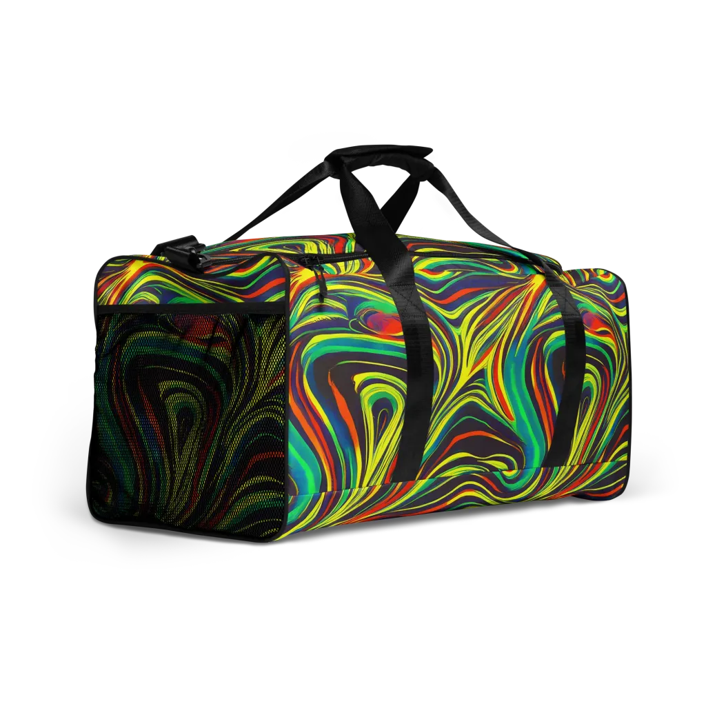 Voltage Veil on Duffle Bag — Right Front