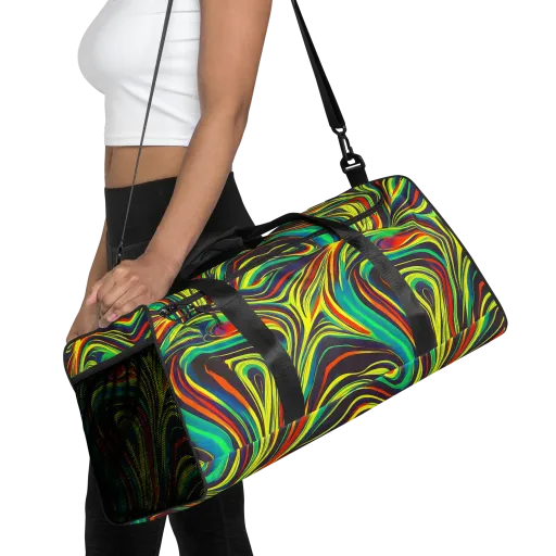 Voltage Veil on a Duffle Bag