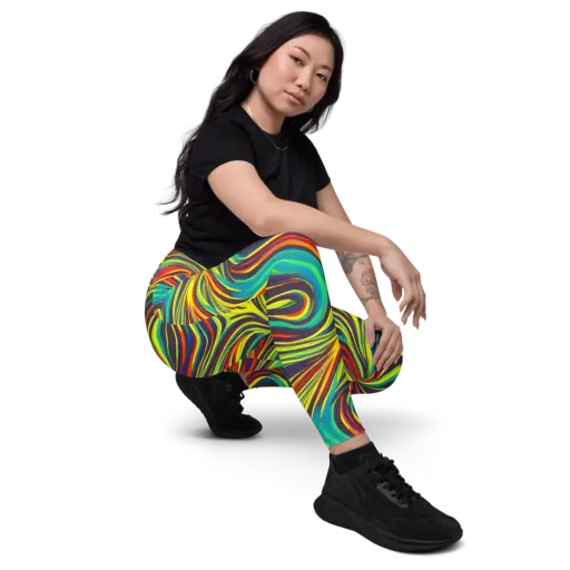 Voltage Veil on a Leggings with Pockets