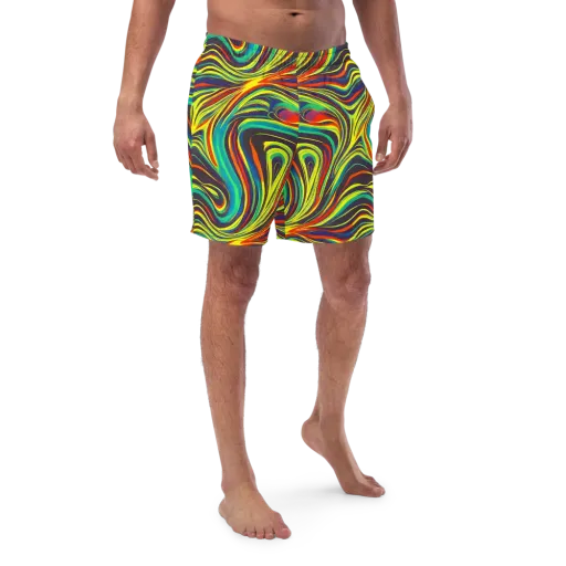 Voltage Veil on a Swim Trunks
