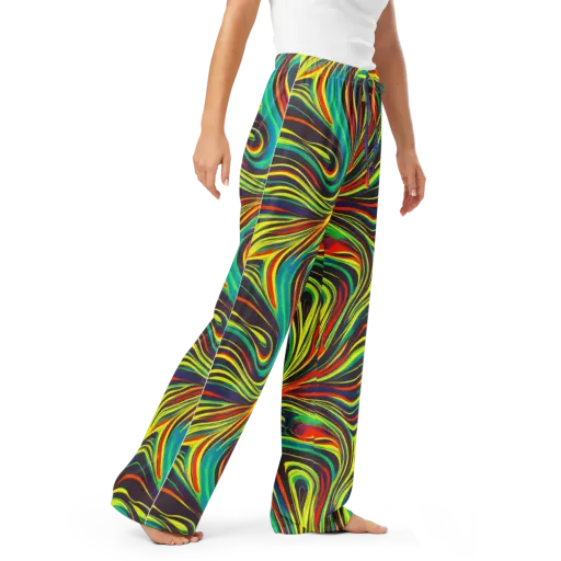 Voltage Veil on a Women's Pajama Pants