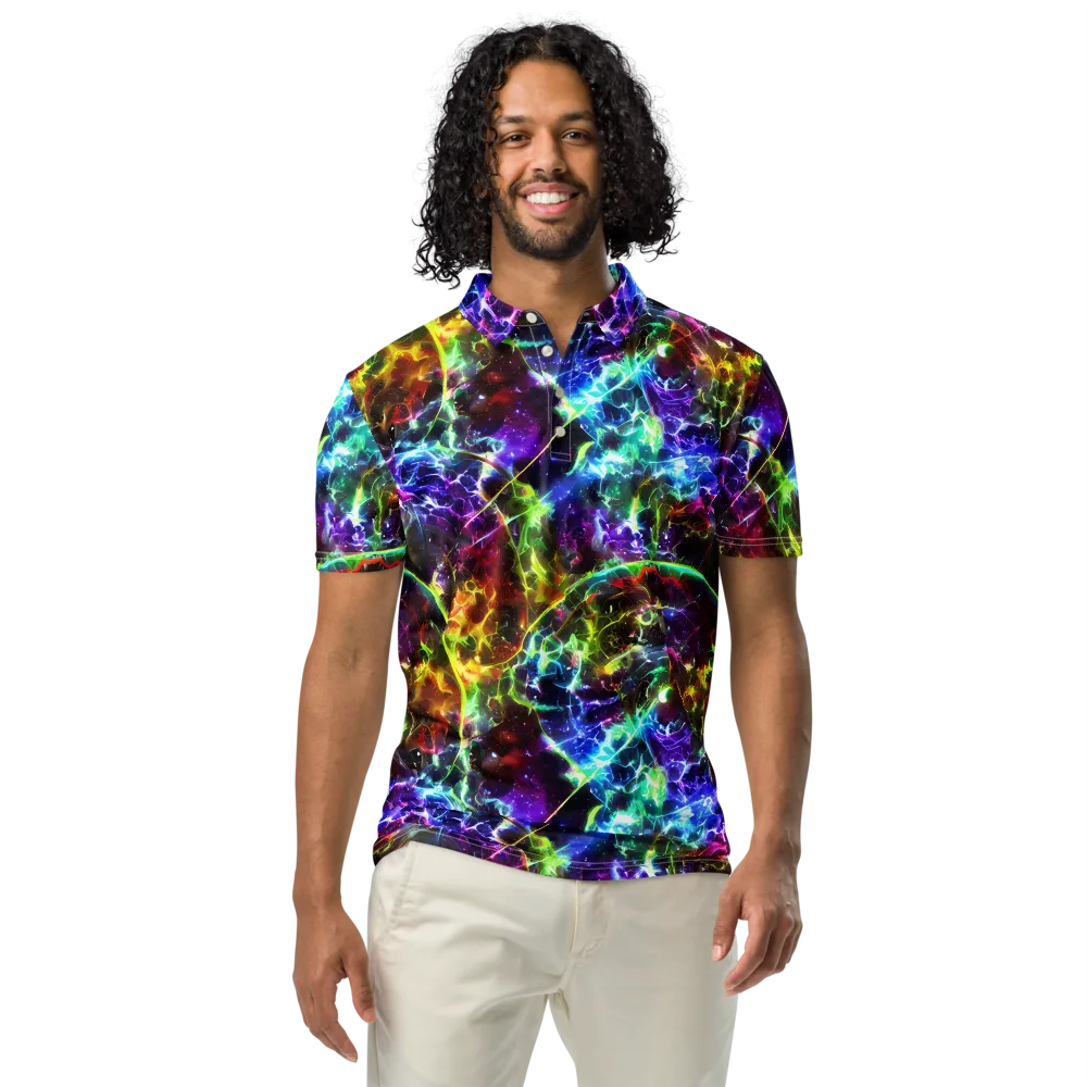 Lorentzen Lightstorm on Men's Slim Fit Polo Shirt — Front