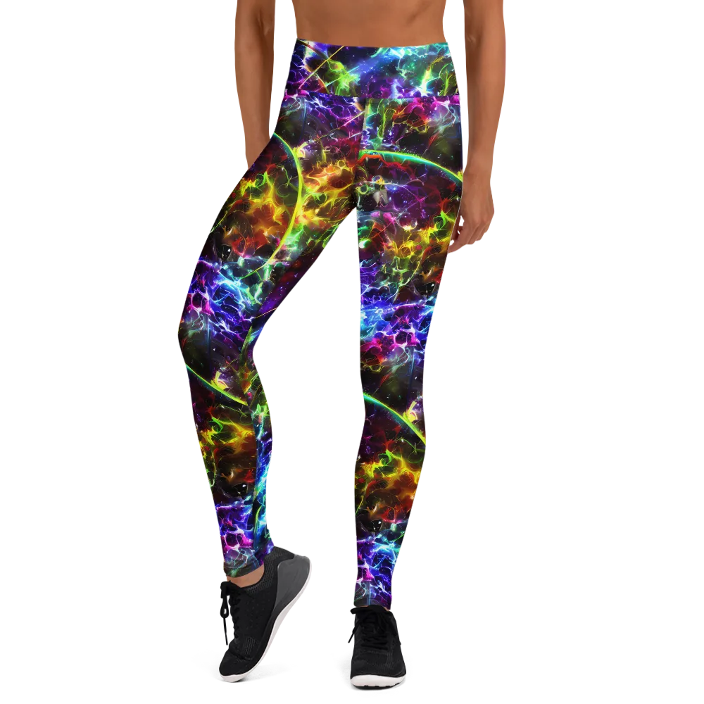 Lorentzen Lightstorm on Yoga Leggings — Front