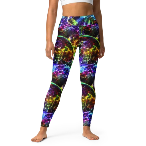 Lorentzen Lightstorm on a Yoga Leggings