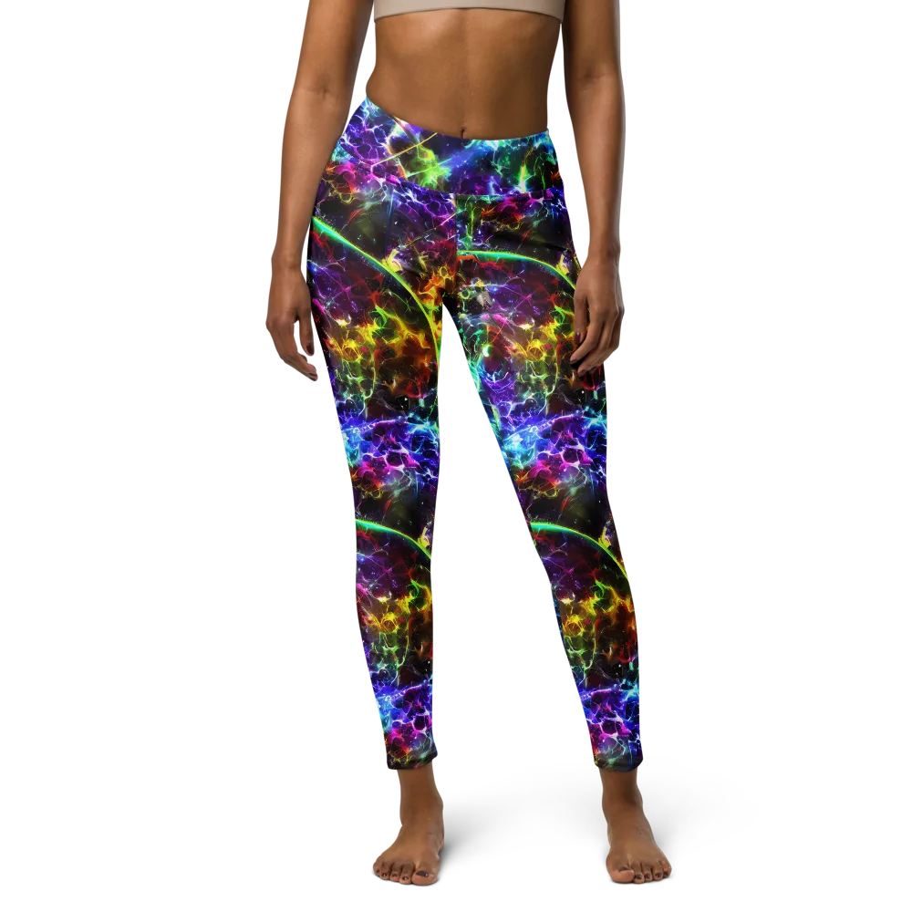 Lorentzen Lightstorm on Yoga Leggings — Front