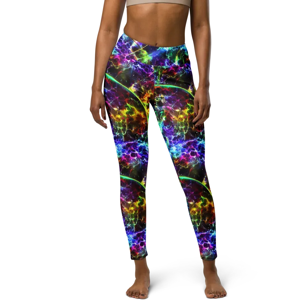 Lorentzen Lightstorm on Yoga Leggings — Front