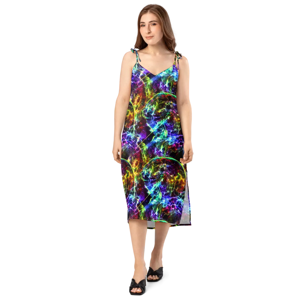 Lorentzen Lightstorm on Slip Dress — Front