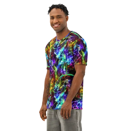 Lorentzen Lightstorm on a Men's Cotton Crew Neck T-Shirt