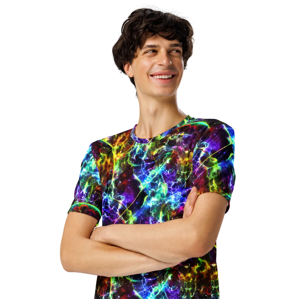 Lorentzen Lightstorm on Men's Crew Neck T-Shirt — Left Front