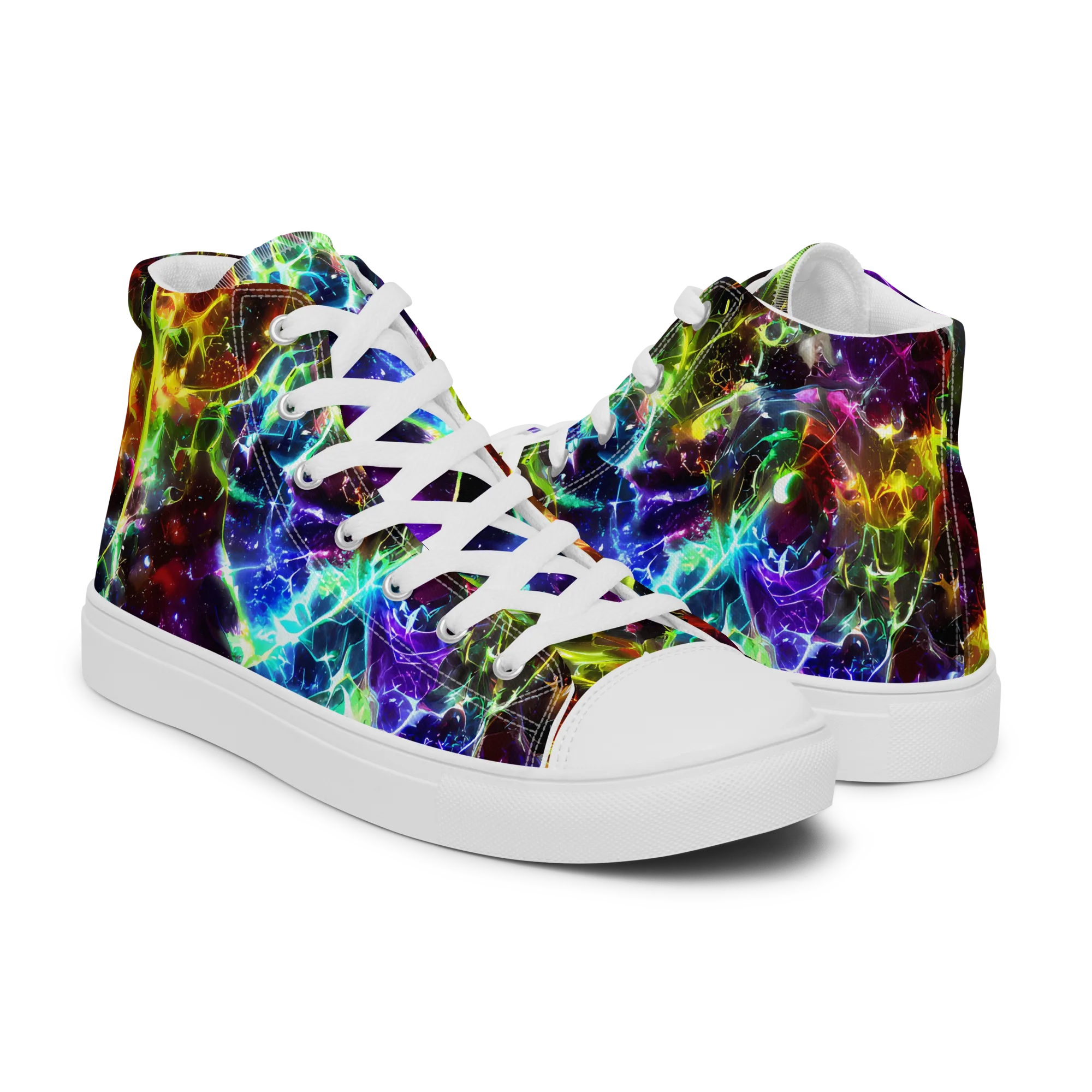 Lorentzen Lightstorm on Men's High Top Canvas Shoes — Right