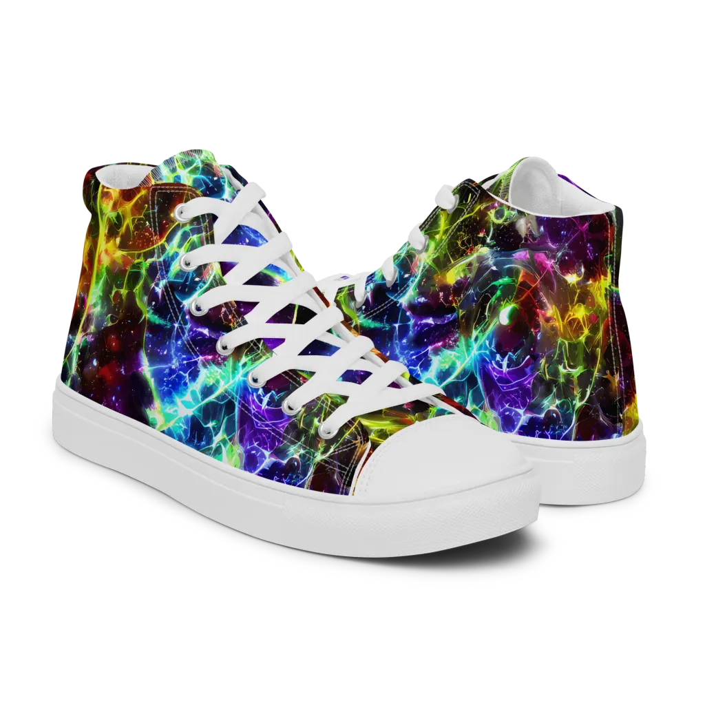 Lorentzen Lightstorm on Men's High Top Canvas Shoes — Right