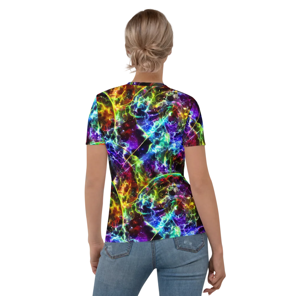 Lorentzen Lightstorm on Women's Crew Neck T-Shirt — Back