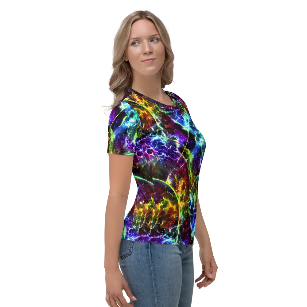 Lorentzen Lightstorm on Women's Crew Neck T-Shirt — Right