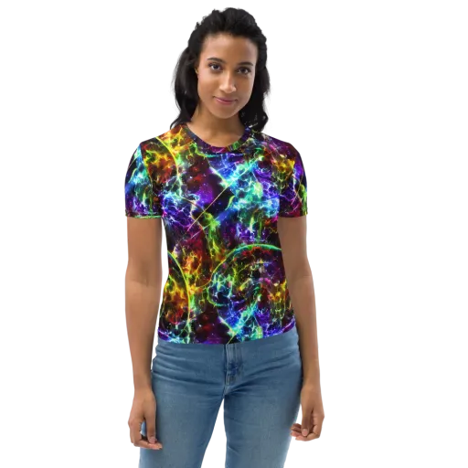 Lorentzen Lightstorm on a Women's Crew Neck T-Shirt