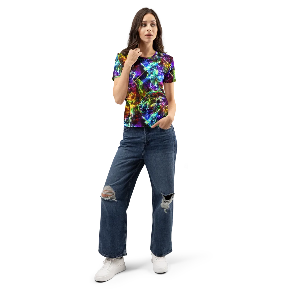 Lorentzen Lightstorm on Women's Crew Neck T-Shirt — Front