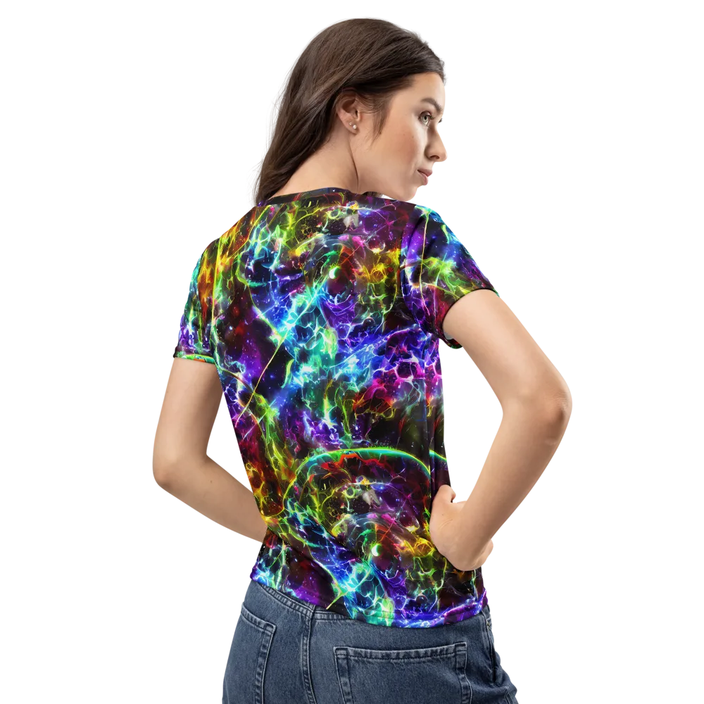 Lorentzen Lightstorm on Women's Crew Neck T-Shirt — Back