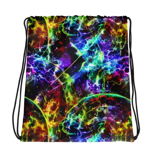 Lorentzen Lightstorm on a Drawstring Bag