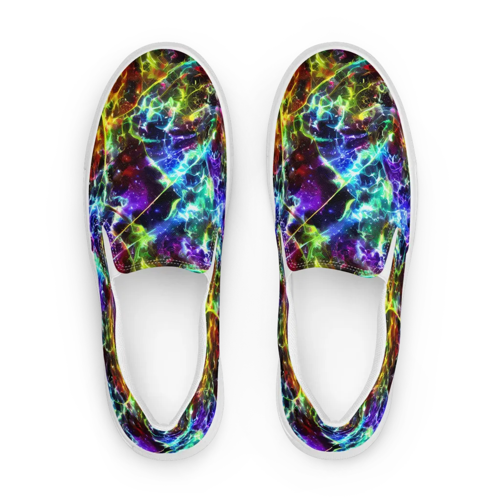 Lorentzen Lightstorm on Women's Slip-On Canvas Shoes — Front