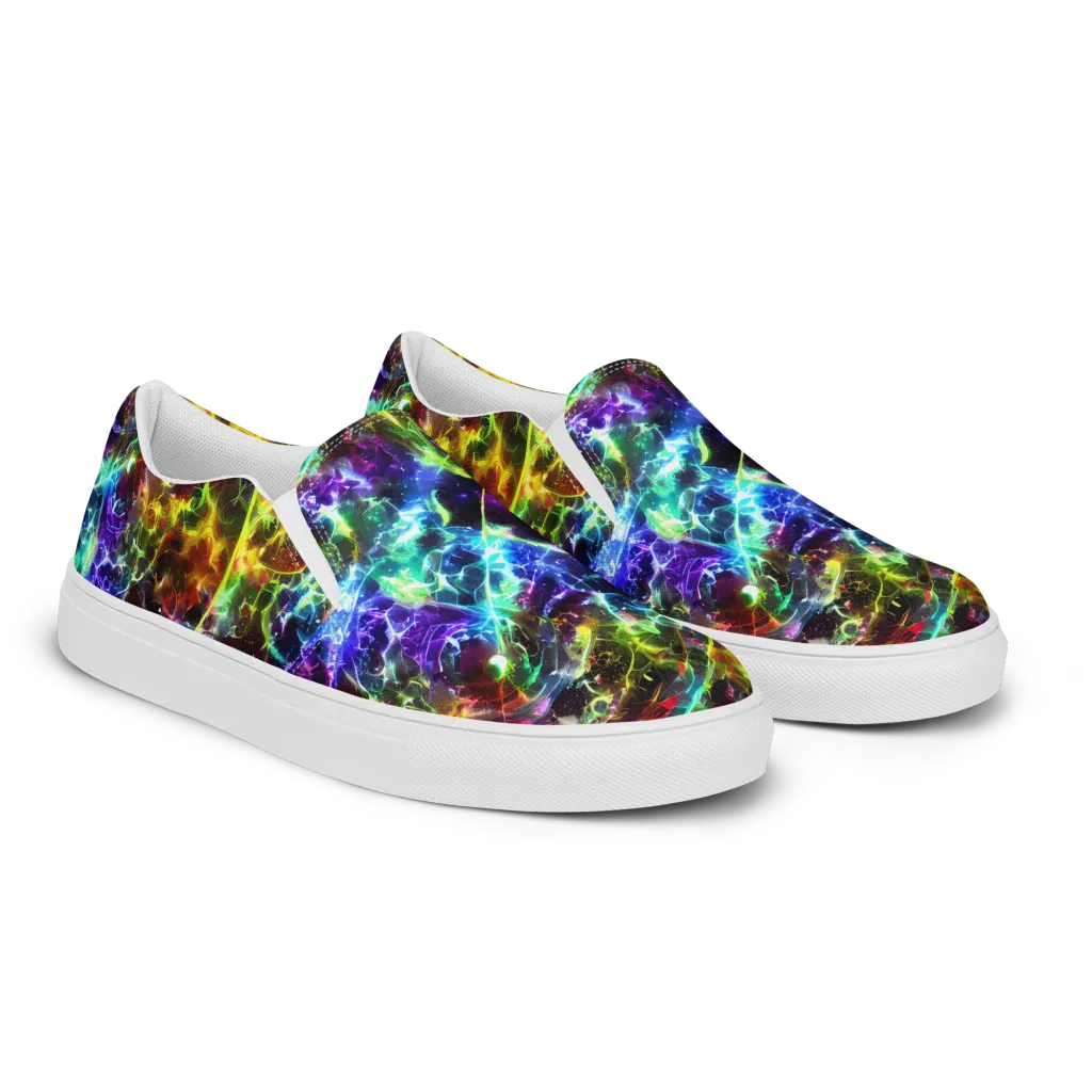 Lorentzen Lightstorm on Women's Slip-On Canvas Shoes — Right Front
